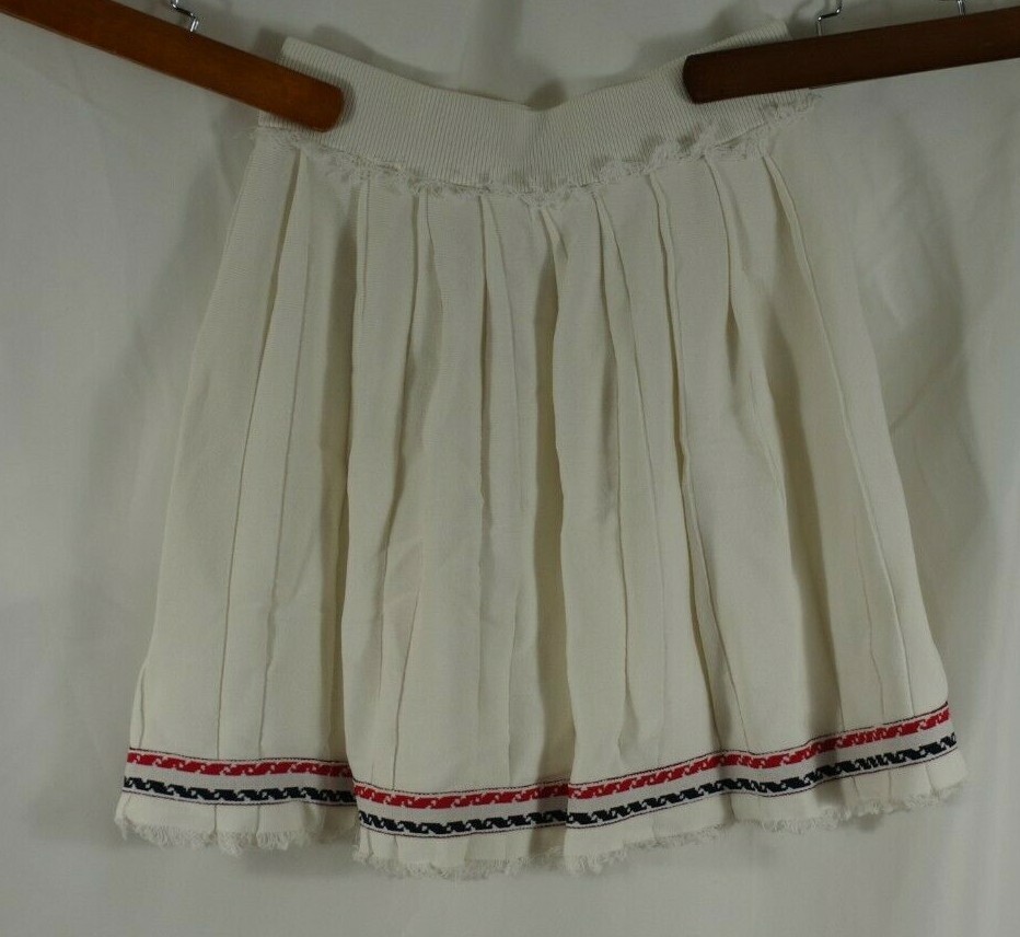 Red & Black Stripe Women's Tennis Skirt - Size Large