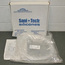 Sani-Tech Platinum Cured Silicone Tubing, 3/8" x 7/16" x 25ft, Bulk Hose
