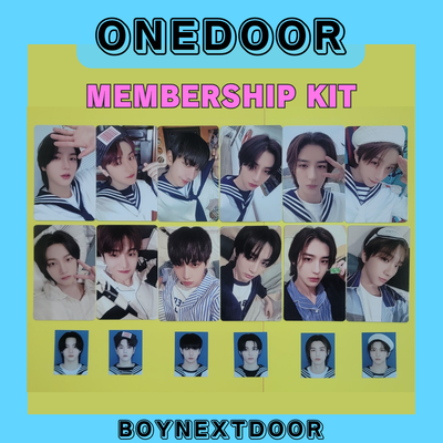 BOYNEXTDOOR メンバーシップキット
