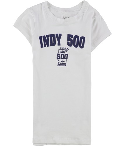 Indy 500 Damen Event Grafik T-Shirt, weiß, Small