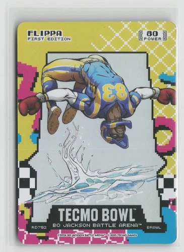 Bo Jackson Battle Arena Brawl 80's RAD Flippa #RD792