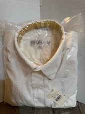 Perry Ellis Portfolio men's dress shirt white color Size 15 1/2 34-35