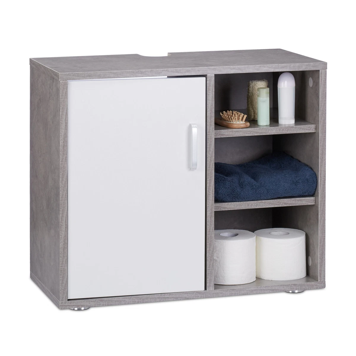 Waschbeckenunterschrank Badschrank Badezimmerunterschrank Waschtischunterschrank