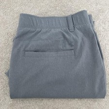Under Armour Golf Pants Men 38x32 (Fit 36x31) Gray Performance Tapered Light