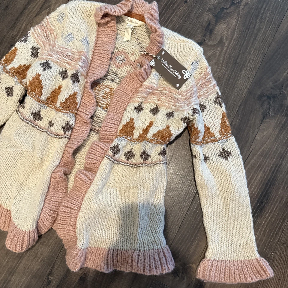 Matilda Jane Just Imagine Stephanie Cárdigan Suéter TALLA 8 ¡NUEVO CON ETIQUETAS! Foto 4 de 4