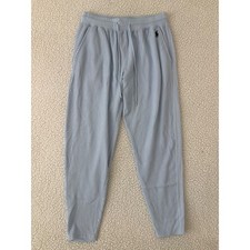 Polo Ralph Lauren Mens l Waffle Knit Pajama Jogger Pants Blue Lounge Sleepwear