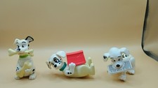 1996 Disney - 101 Dalmatians - Lot of 3 - Vintage - PVC Figures