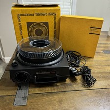 Kodak Carousel 750H With Slide Projector Remote / Slide Tray / For Parts