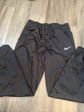 Nike Therma Dri Fit Athletic Pants Sweatpants Black Girls Size Large KIDS