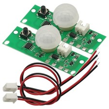 2Pcs 3.7V Solar Lamp Board Control Sensor Night Light Module Controller Modul...