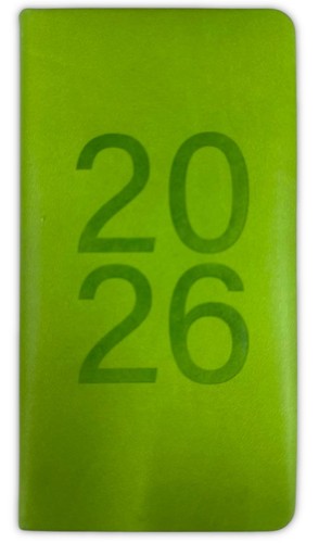 2026 DIARY POCKET SMALL / SLIM LINE METAL CORNER WEEK TO VIEW CUTE FASHION DIARY - Picture 76 of 84