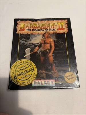 Barbarian 2 the Dungeon of Drax Videospiel für ZX Spectrum