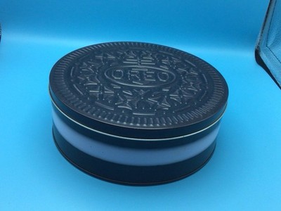 Vintage Sammlerdose, OREO - Blechdose aus 2016 - 18 cm Ø 6,4 cm hoch