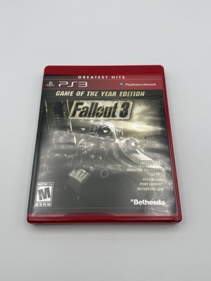 Fall Out 3 Game of The Year Edition Sony PlayStation 3 PS3 Game CIB