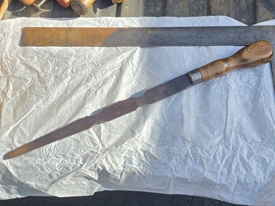 Antique large 26'' Figured Ornate turnscrew screwdriver millwright tool