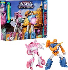 Transformers Legacy Evolution Cybertronian War Dawn 2-Pack ERIAL & DION