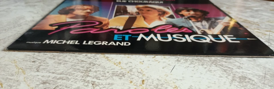 PAROLES ET MUSIQUE - Bande Originale Du Film - Vinyle 33T ( 1984 ) - Photo 4/4