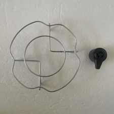 Instant Pot Pressure Cooker Trivet Replacement Wire Rack and Knob