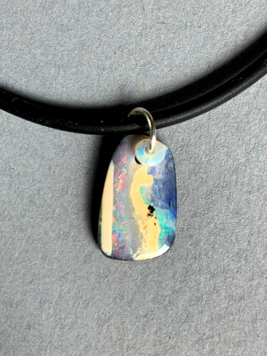 Opale Boulder Naturelle 25,02 Carats - Certifiée Thaigem - Sans Traitement - Pour Collection