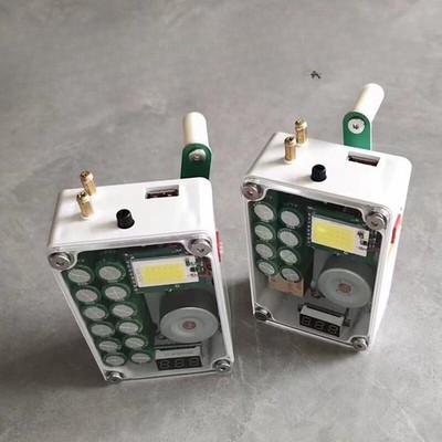 Hand Crank Generator Super Capacitor Ignition Lighting USB Emergency Charger