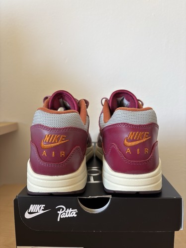 Patta x Nike Air Max 1 maroon with Bracelet_US 9 EU 42.5_DQ9549 001 - Bild 4 von 9