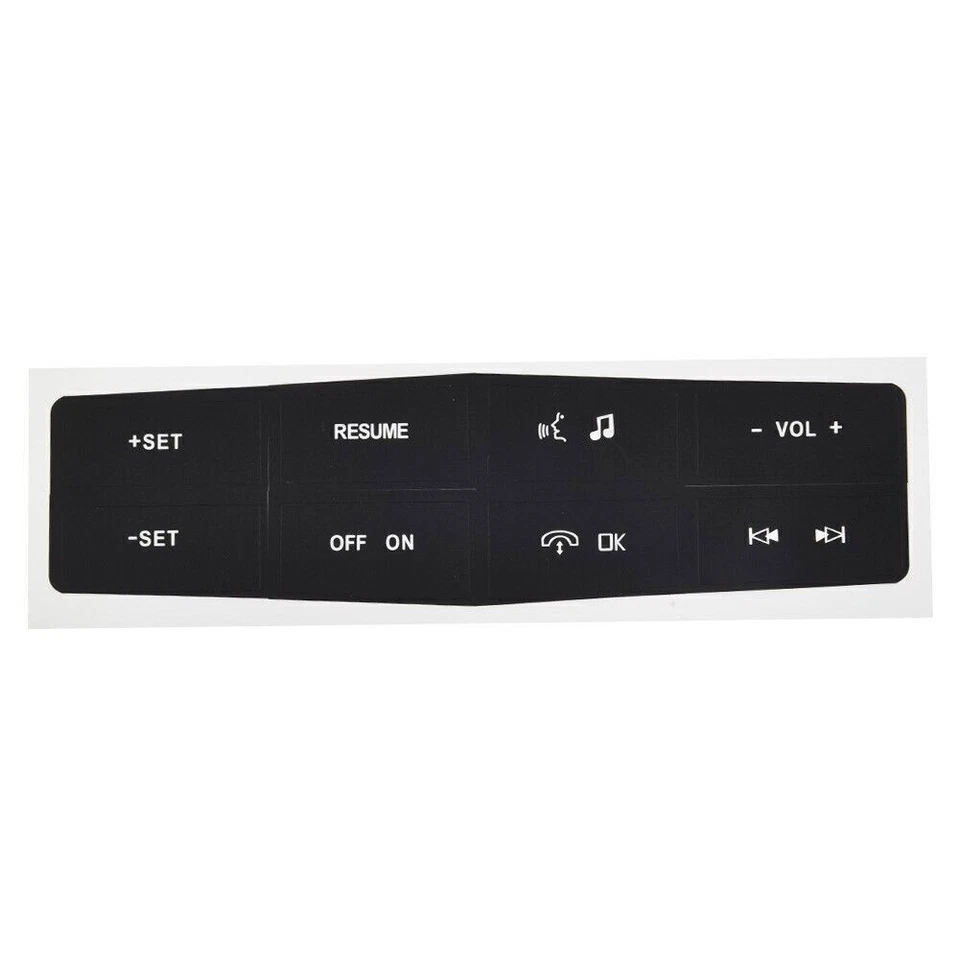 For Ford Mustang 2010-2012 Steering Wheel Control Button Repair-Sticker-Parts - Image 2 of 4