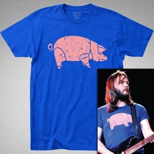 Camiseta David Gilmour Cerdo Pink Floyd Animales Como usada en 1977 The Wall Syd Barett