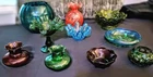 10pc Vintage Art Glass Reseller Lot-Murano L.G. Wright Estate Fresh Booth Stock