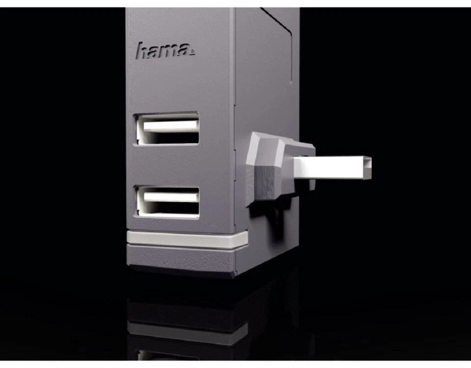 Hama Hub USB 4 Puertos LED Módulo Adaptador Para Microsoft Xbox ONE Consola - Imagen 3 de 4