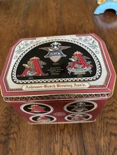 ANHEUSER BUSCH BUDWEISER  Historical A & Eagle Stein 1872 Edition 1992 Tin Box