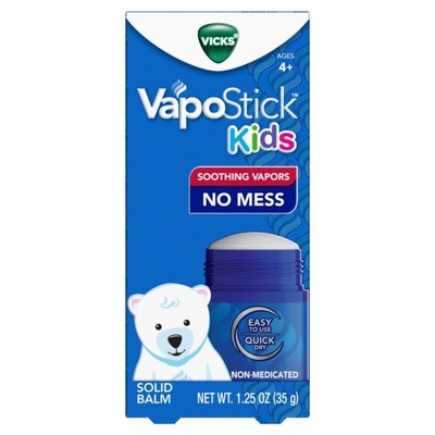 VICKS VAPOSTICK KIDS SOLID BALM 1.25OZ