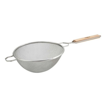Winco Strainer, 10.5-Inch Diameter, Double Fine Mesh