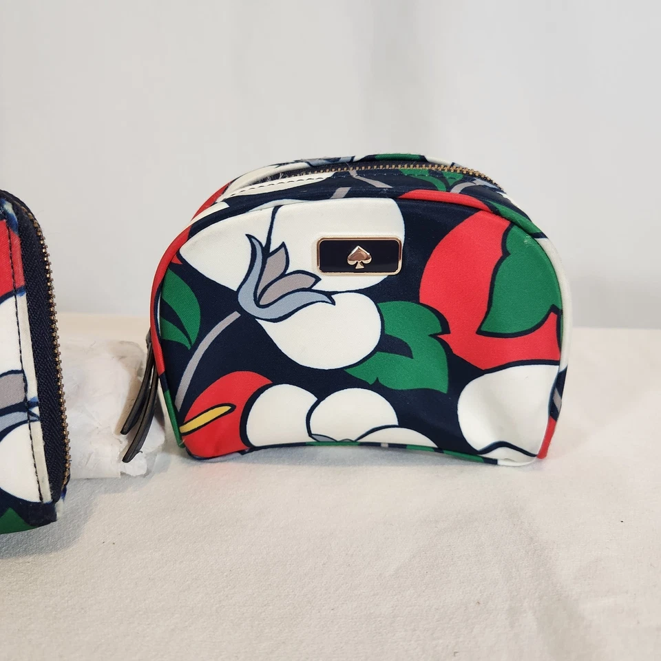 Cartera continental grande floral Kate Spade Dawn Breeze y bolsa de maquillaje Foto 3 de 4