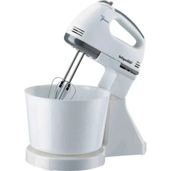 Infapower Stand Hand Mixer 2L 100W 7 Speed Electric X102 Detachable Bowl Kitchen
Opens in a new wind