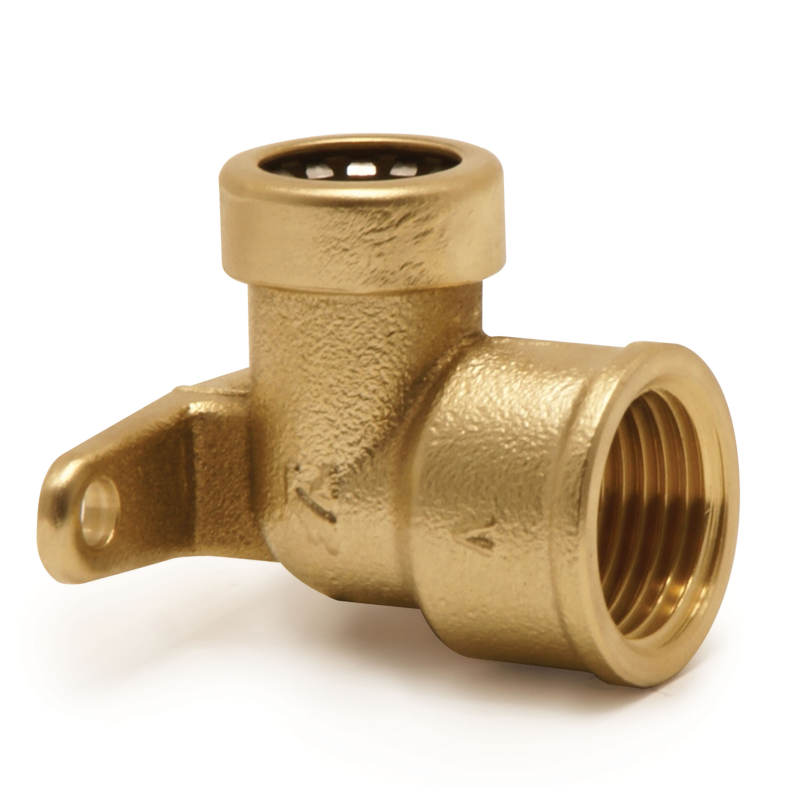 Tectite Sprint Backplate Female Elbow, DZR Brass 15mm x 1/2"" inch - TT15 - 75550