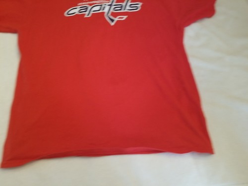 Men's NHL Fanatics XL Washington Capitals 43 WILSON T-Shirt Red - Picture 6 of 18