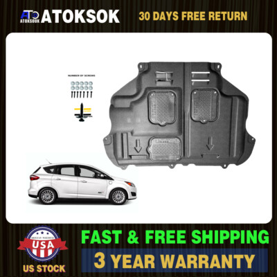 Auto Under Engine Guards Fit For 2013-2018 Ford C-Max Splash Guand Mud Flaps