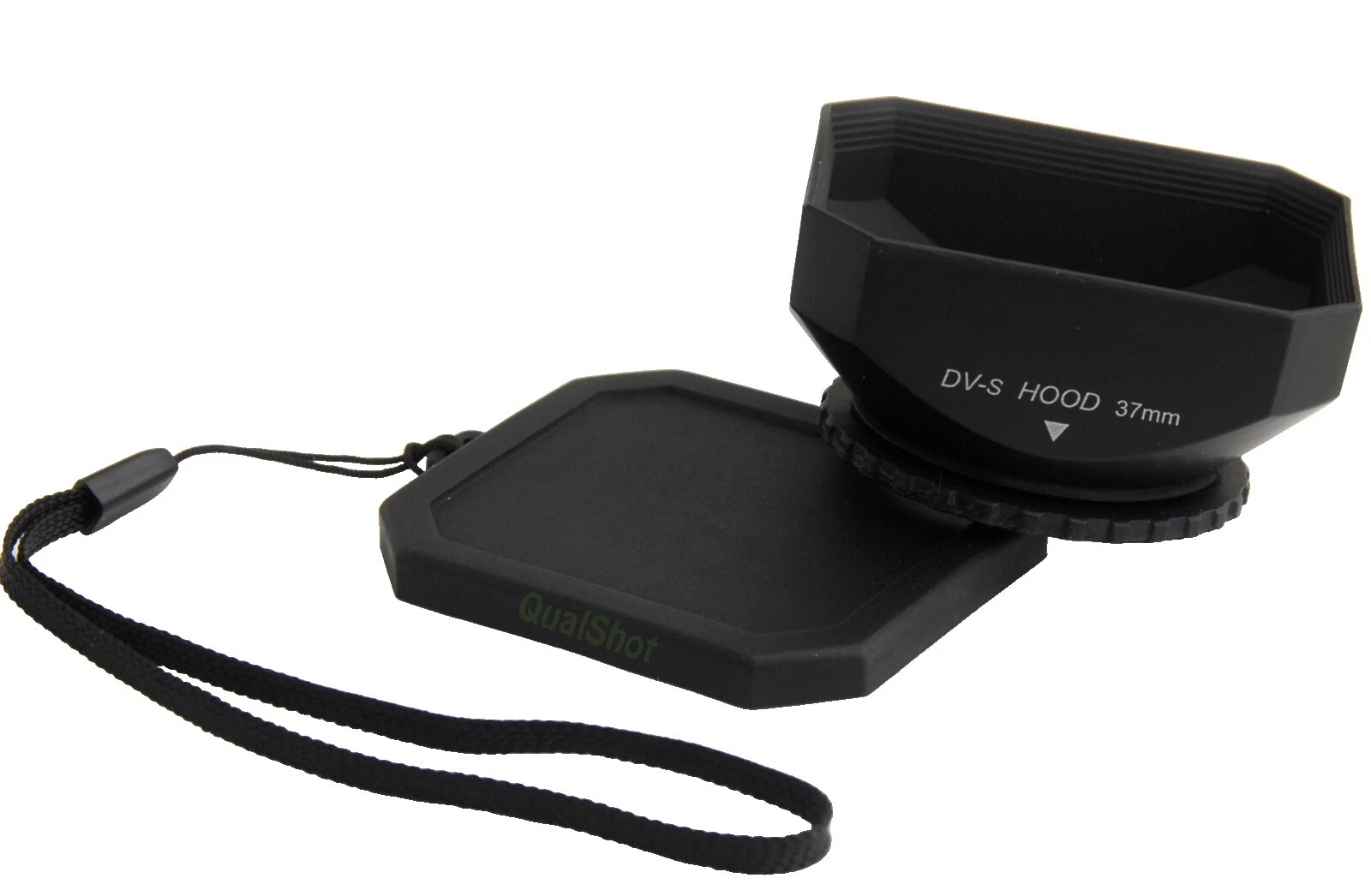 Rectangular Camera Lens Hoods 37 mm To Fit Lens Front