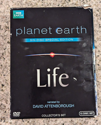 Life / Planet Earth: Special Edition (Both Narrated by David Attenborough) 10 di
