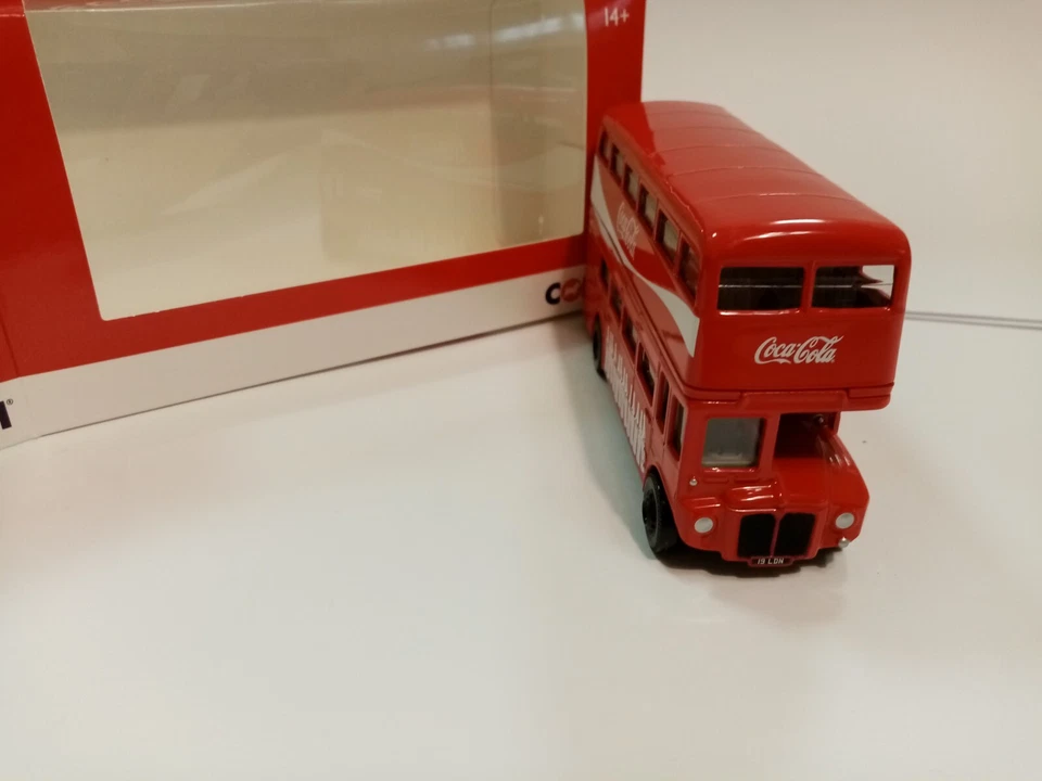 LONDON BUS COCA COLA mm 120 Corgi Veicoli Commerciali Die Cast Modellino - Immagine 3 di 4