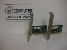 Lot of 2 Zonet ZEW1642 ZEW1642D 802.11n Wireless PCI Adapter  For Dual Antennas