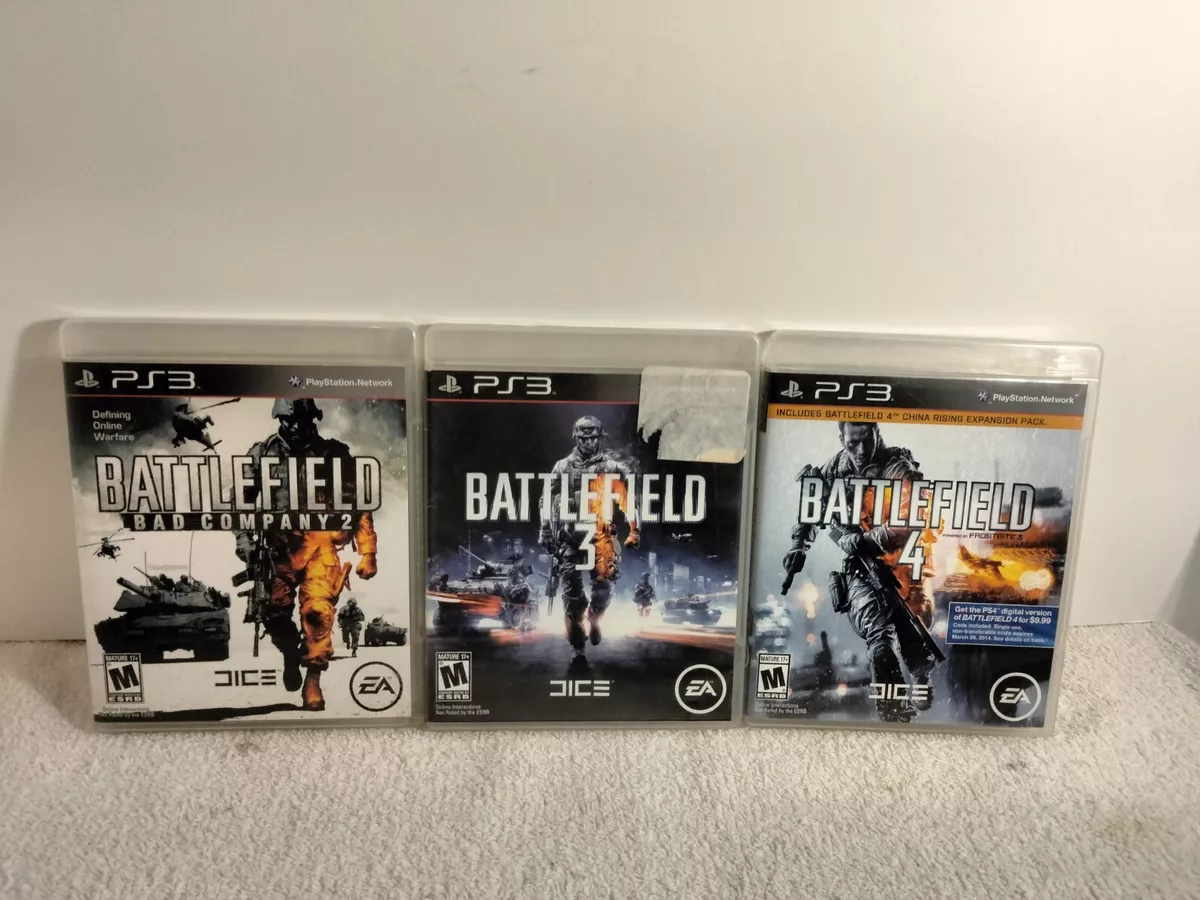 Battlefield 4 PLAYSTATION 3 (PS3) Game Excellent Condition Tested