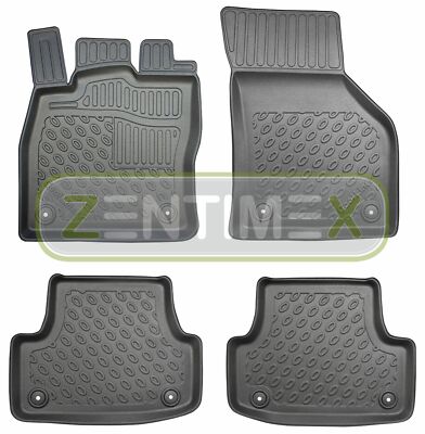 Premium-3D-TPE-Gummifußmatten für Audi A3 8V Facelift Schrägheck Hatchback 3-t3A