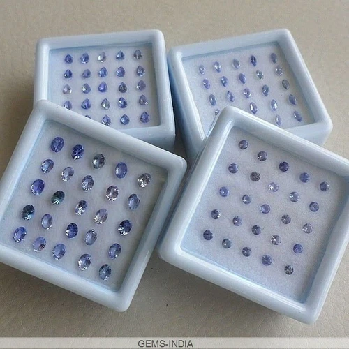 100% Natural Tanzanite Gemstones Lot AAA Oval Pear Round –Violet Blue Loose Gems
