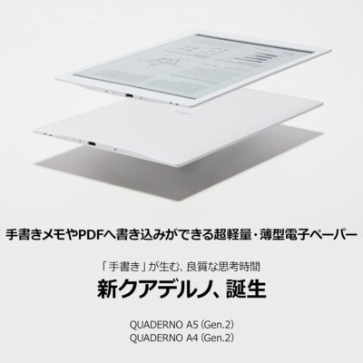Fujitsu QUADERNO A4 FMVDP41 13.3 inch type Flexible Electronic 