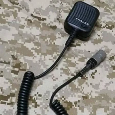 US STOCK! TCA MIC Hand Microphone THALES 6pin for TCA TRI PRC 152 148 PRC117 NEW