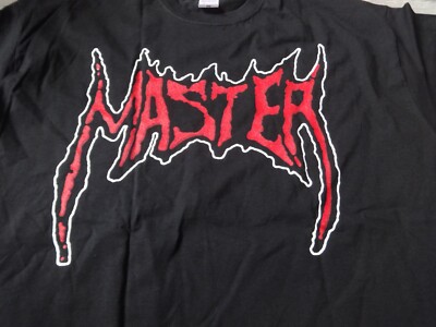 Master Death Metal Shirt Unworn Sold Out Paganizer Revolting Krabathor IIIV