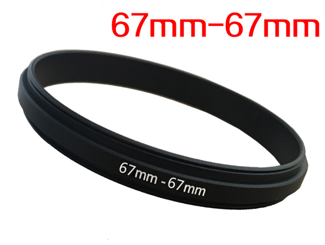 67-67mm MALE TO MALE Double Coupling Ring Adapter 67 to 67 Male Thread UK STOCK