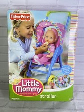 Fisher Price Little Mommy Baby Doll Toy Stroller 2005 NEW