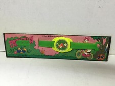 Gioplast Walt Disney OROLOGIO in Plastica PAPERINA in Cartoncino anni 70 Vintage